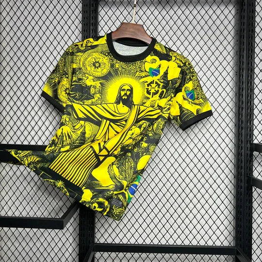 Brasilien Concept Trikot 2024 Gelb