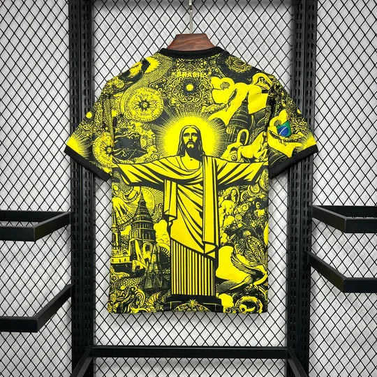 Brasilien Concept Trikot 2024 Gelb