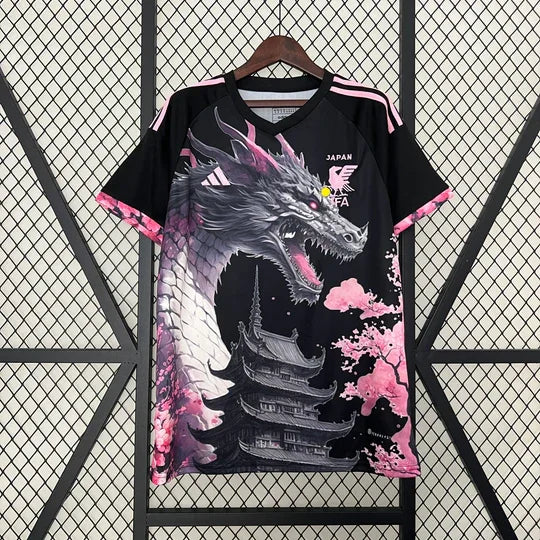 Japan jersey 2023-2024 season special edition black and pink dragon