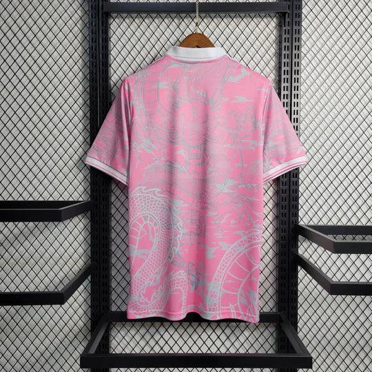 Real Madrid 2023-2024 special edition pink Dragon jersey