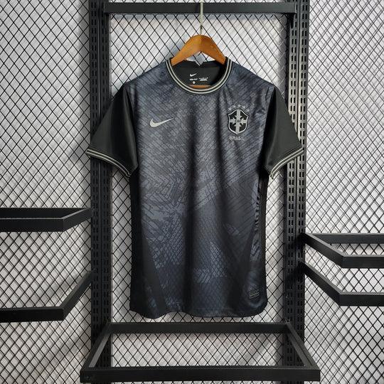 Brasilien-Trikot Saison 2022 Sonderedition komplett schwarz