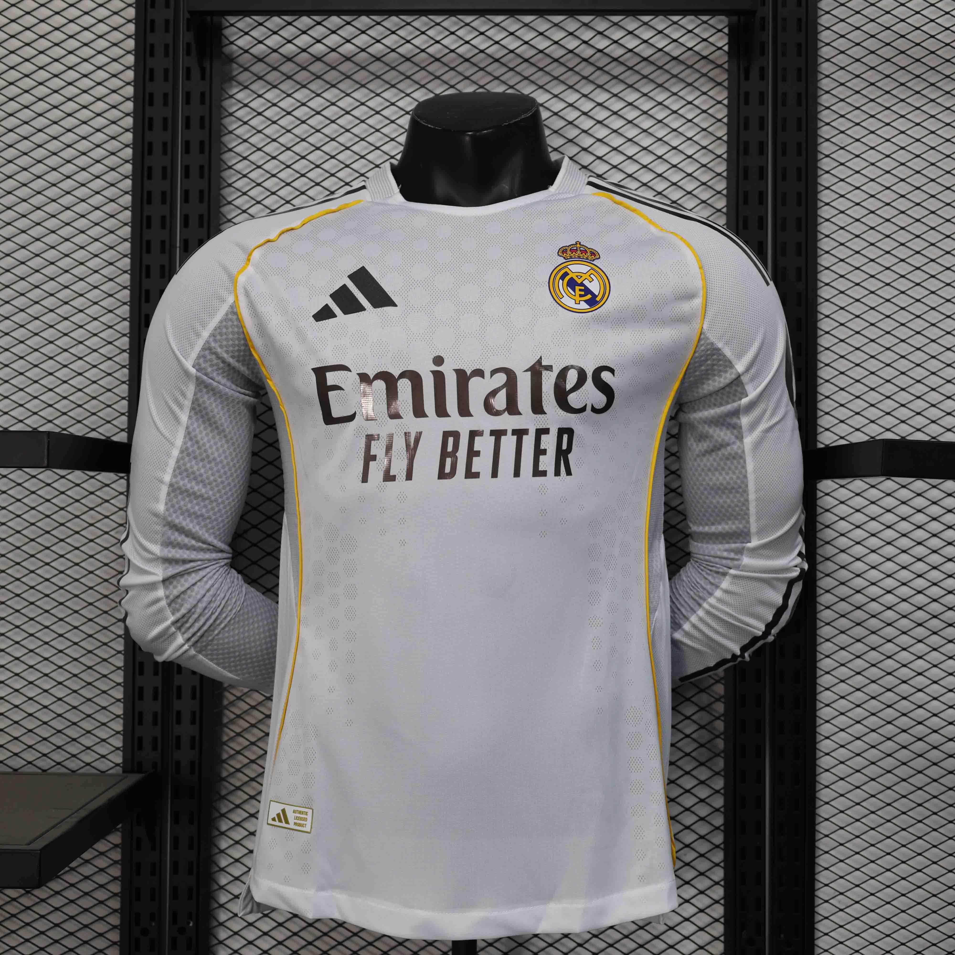 Langarmtrikot 25-26 Real Madrid