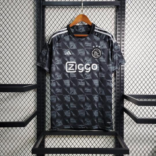 Ajax Trikot Saison 2023-2024 dritte Edition schwarz