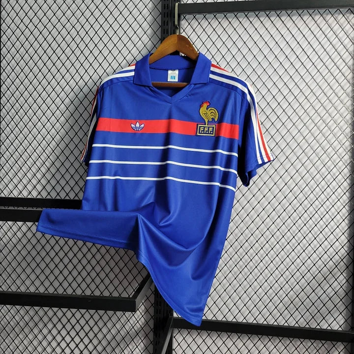 FRANCE NATIONAL TEAM RETRO JERSEY 1985/86