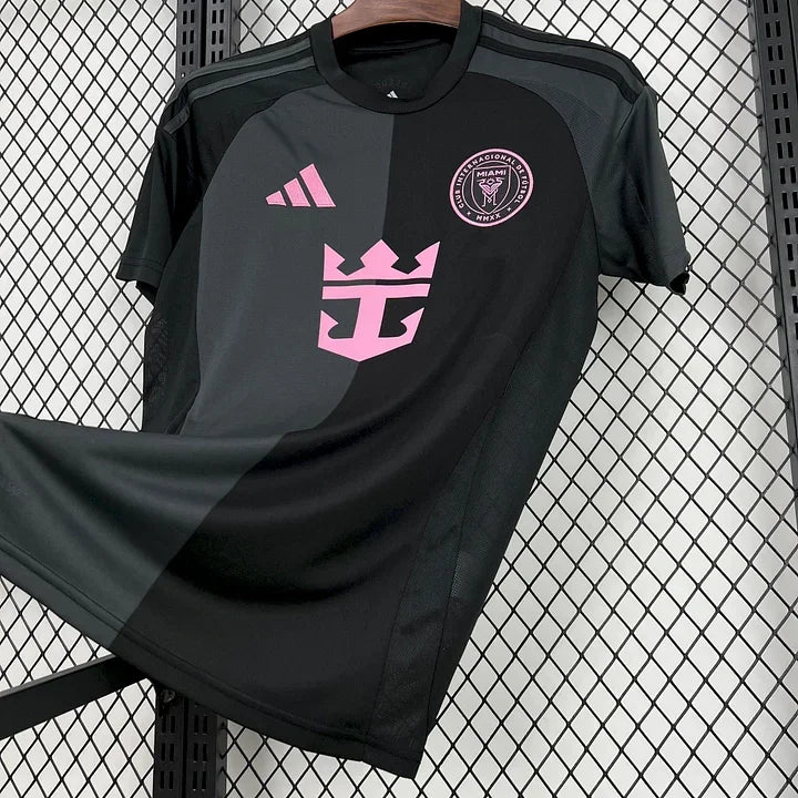 Inter Miami black football jersey 2025 2026