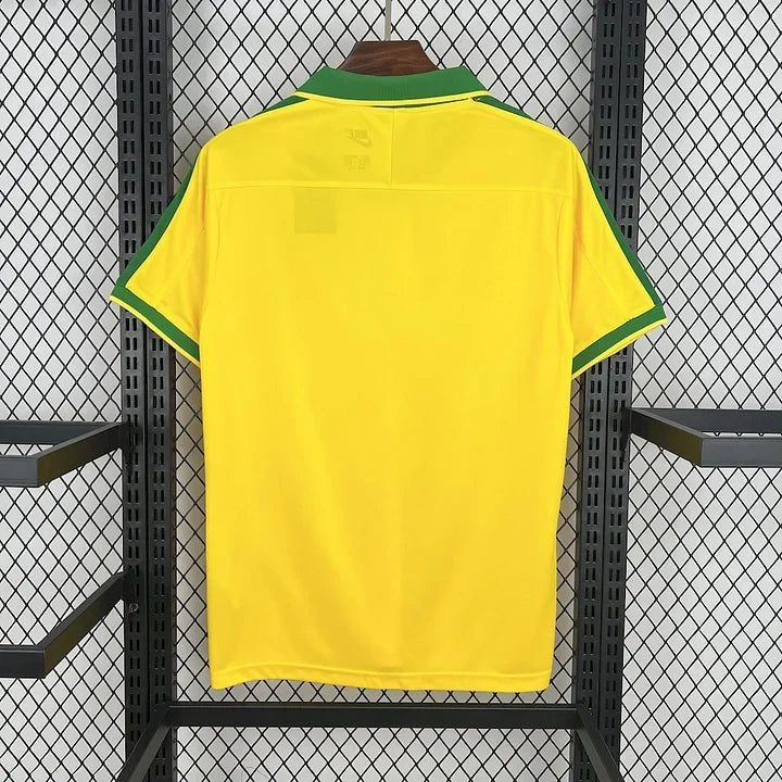 1997 retro Brazil football jersey