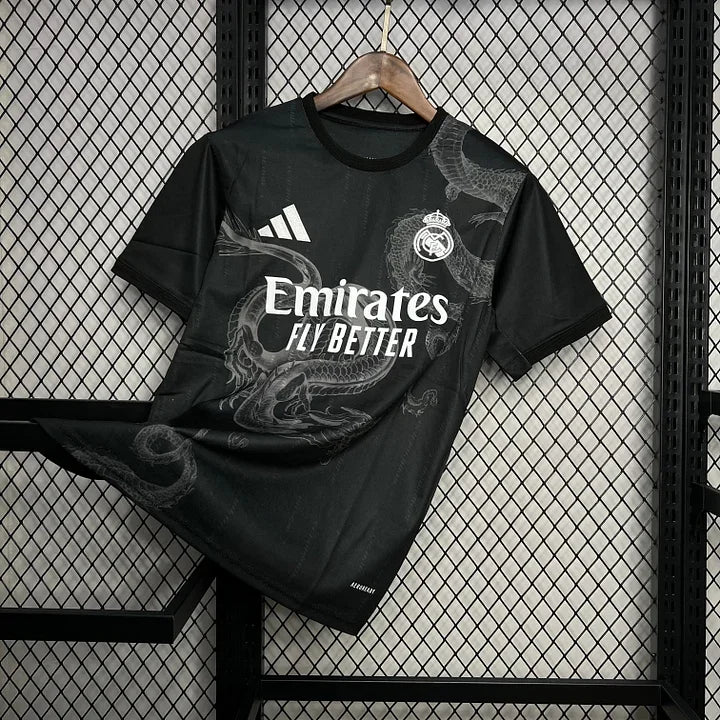 Real Madrid Football Jersey 2024 2025 Black