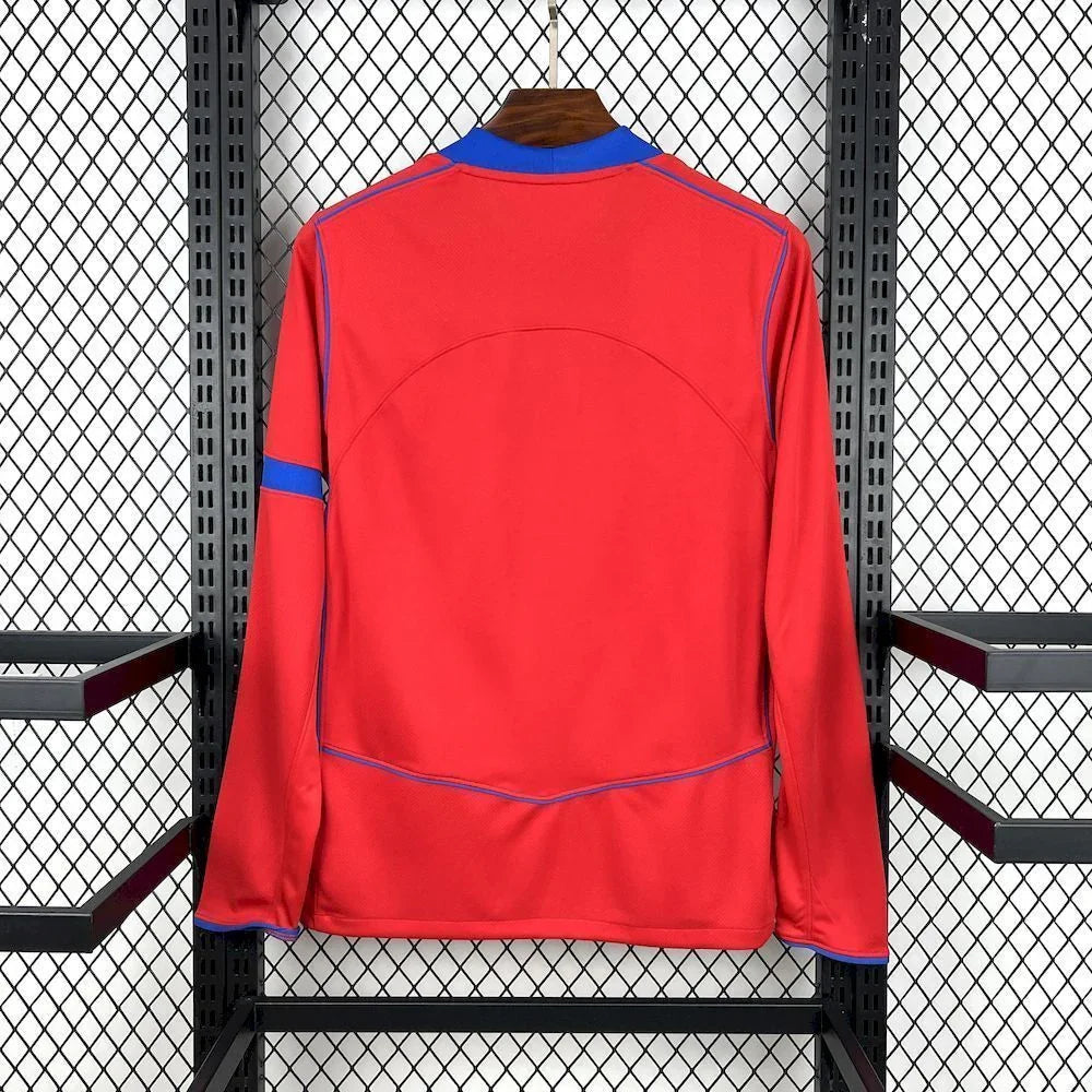 Red PSG Long Sleeve Jersey
