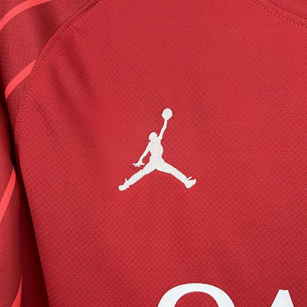 PSG Langarm-Trikot Rot